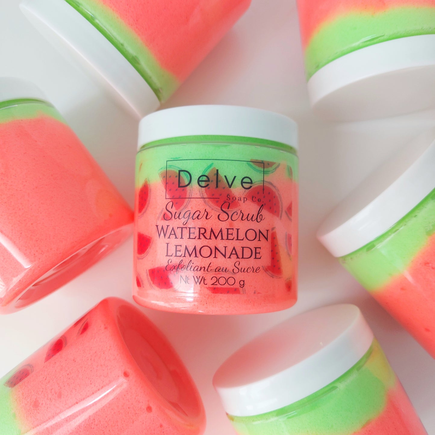 Watermelon Lemonade Sugar Scrub