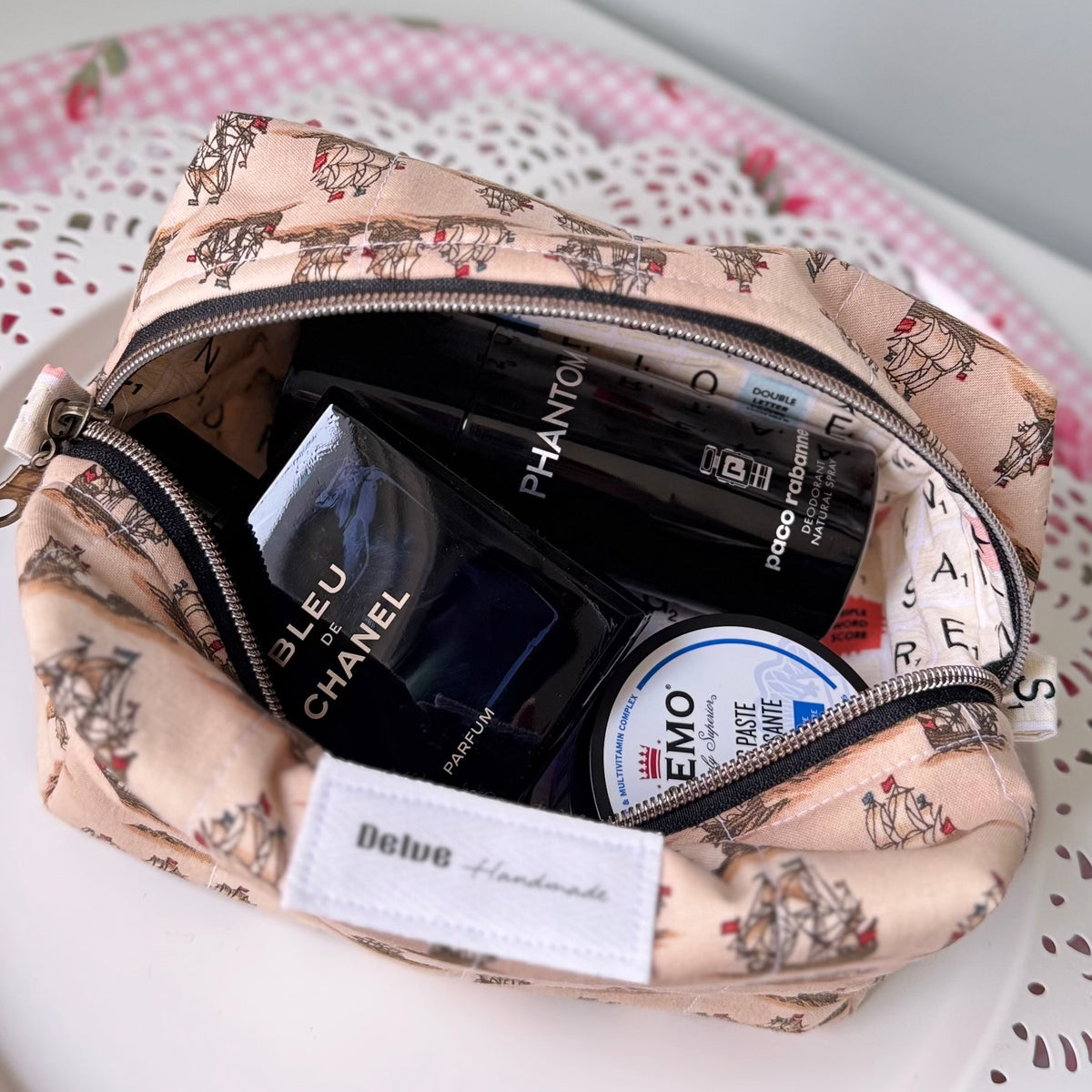 Bon Voyage Cosmetic Bag