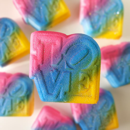 Rainbow Love Bath Bomb