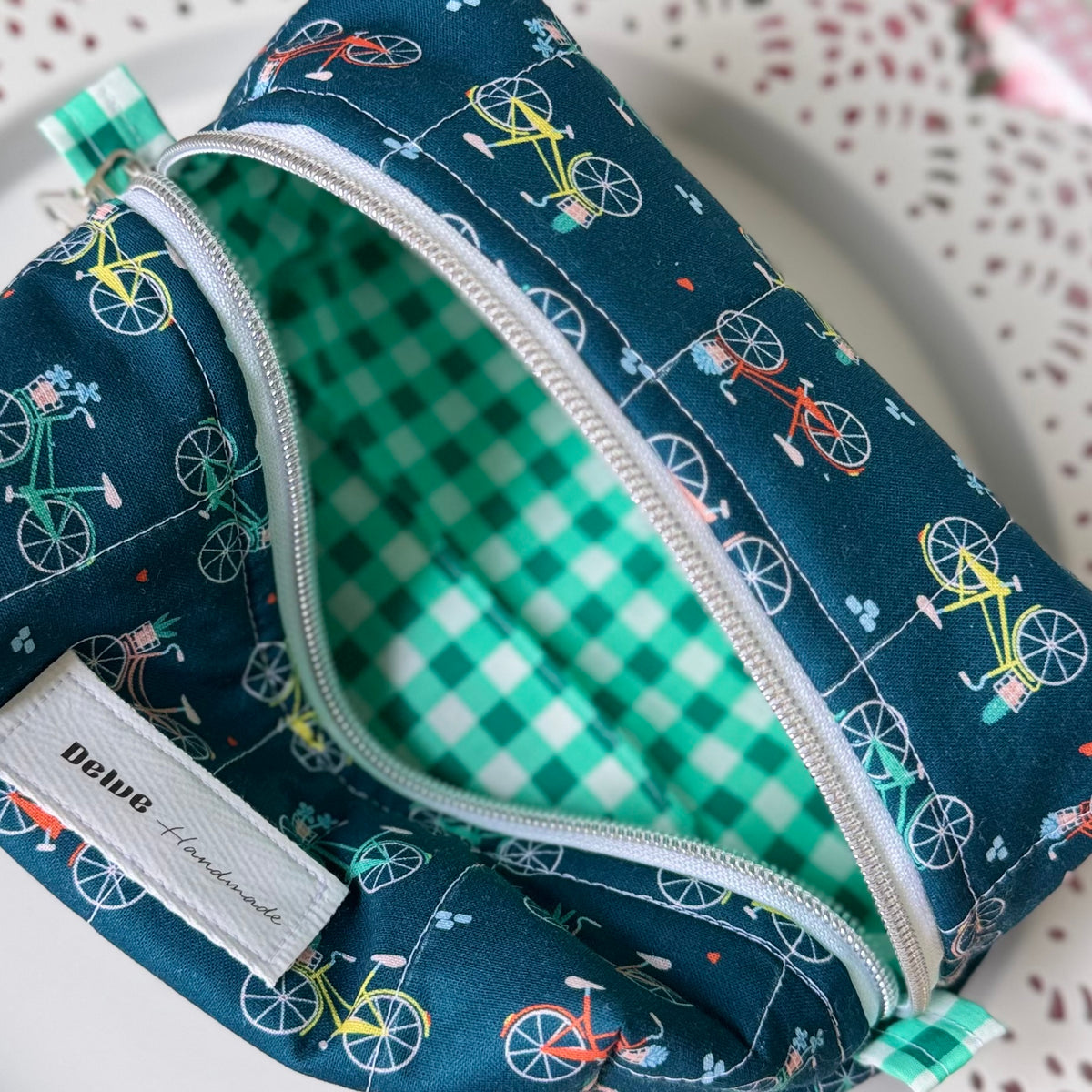 Bike Ride Cosmetic Bag