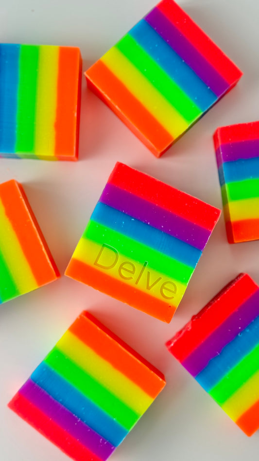 Rebel Rainbow Soap