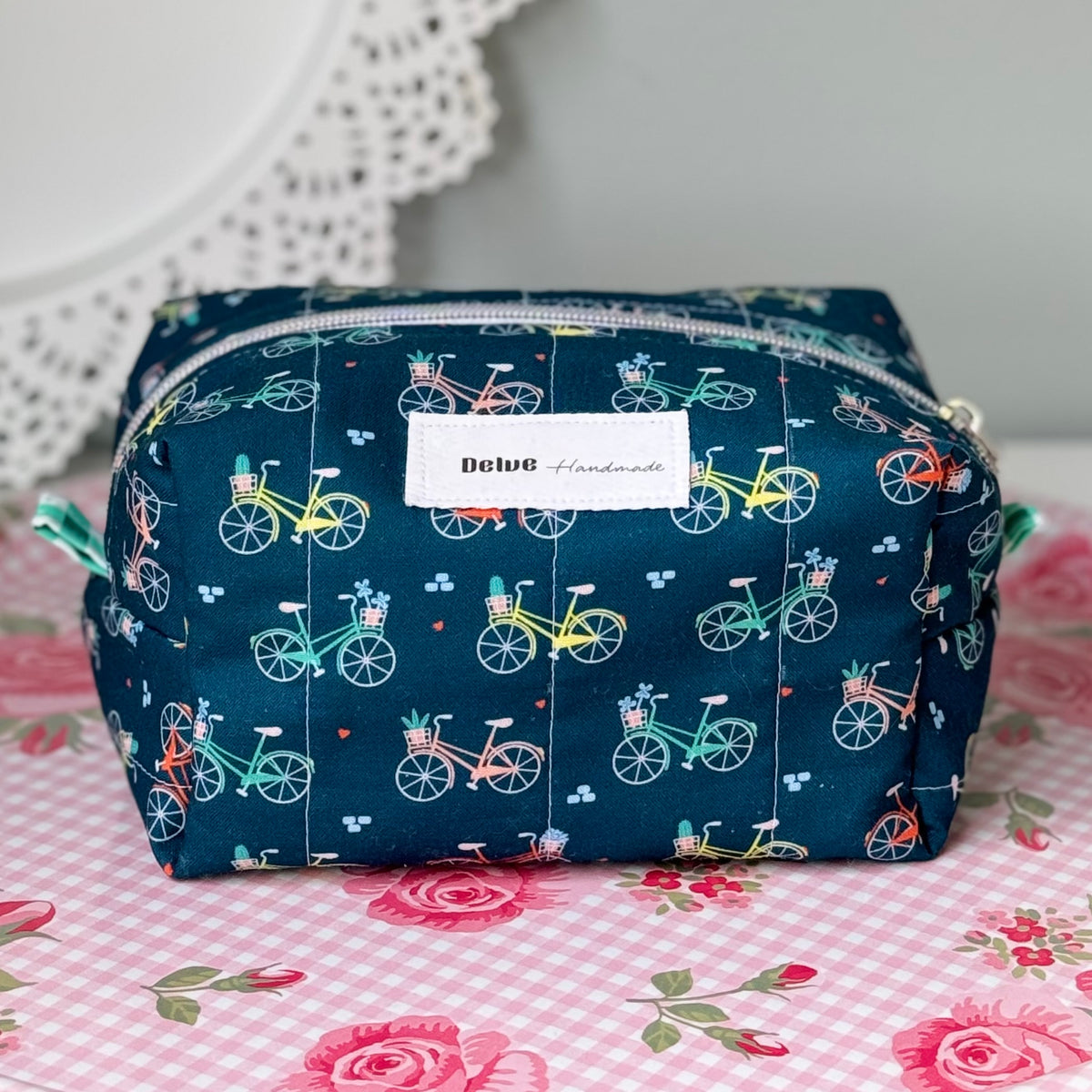 Bike Ride Cosmetic Bag