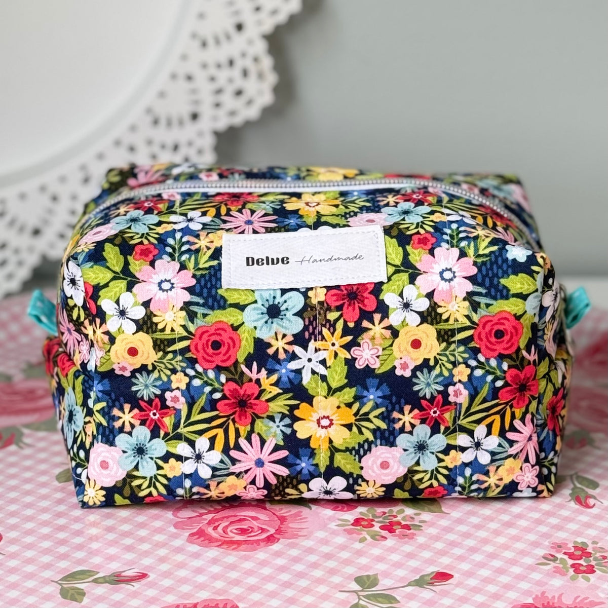 Wildflower Cosmetic Bag